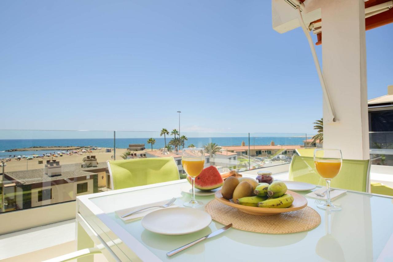 Apartamento Ático Puerto Chico con vistas a la Playa San Agustín Exterior foto