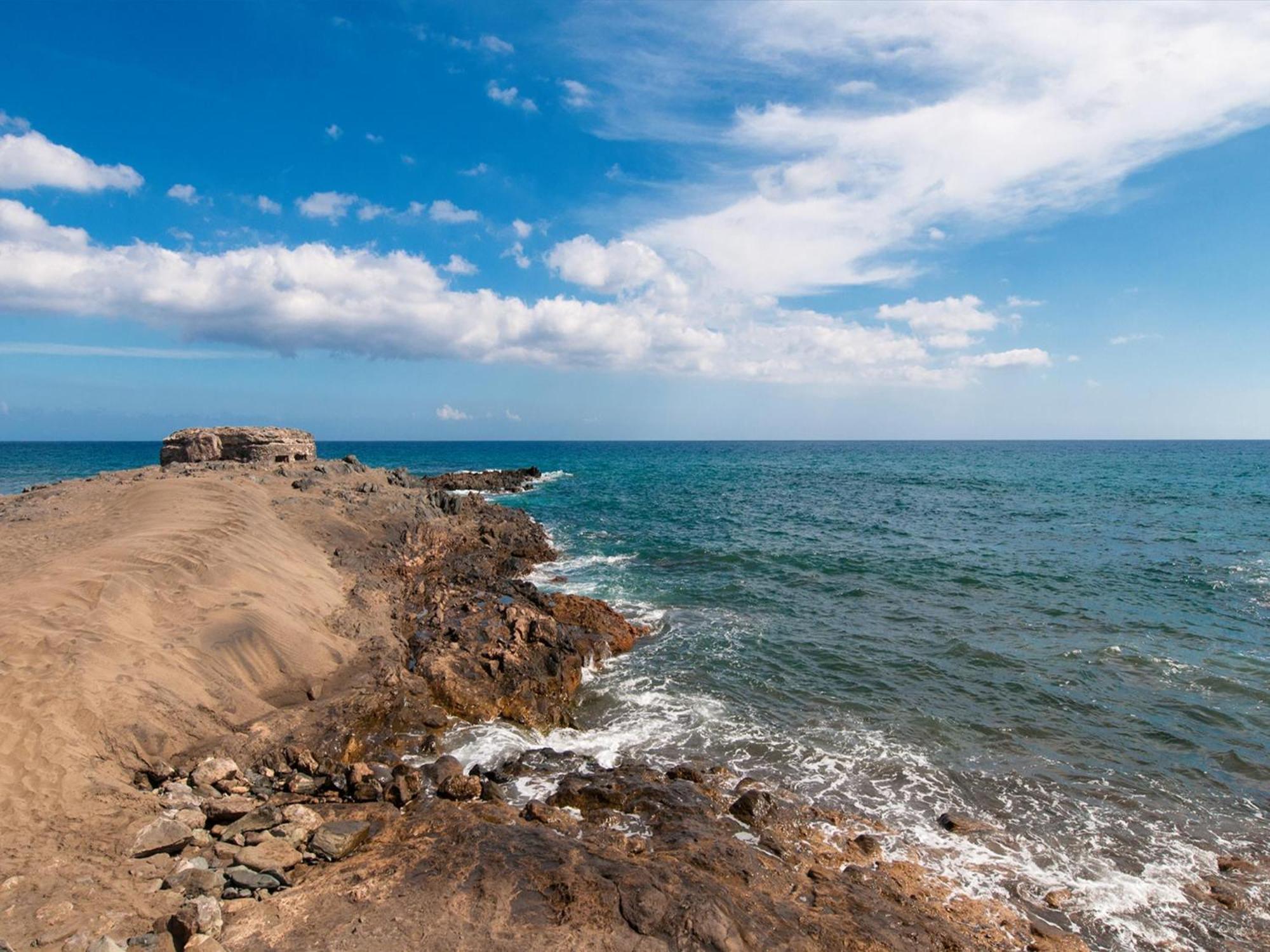 Apartamento Ático Puerto Chico con vistas a la Playa San Agustín Exterior foto