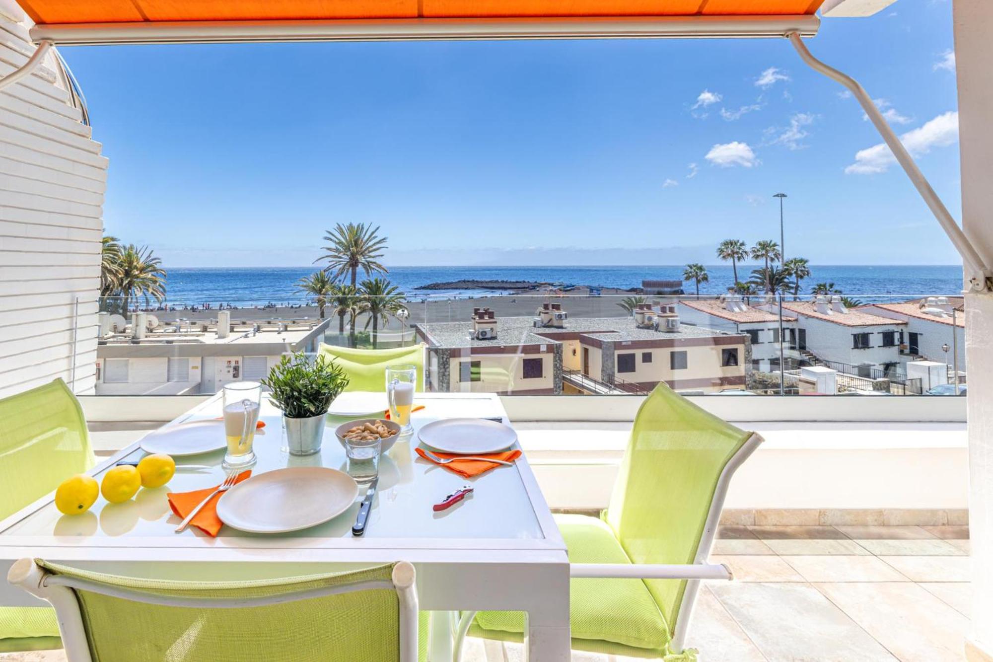 Apartamento Ático Puerto Chico con vistas a la Playa San Agustín Exterior foto