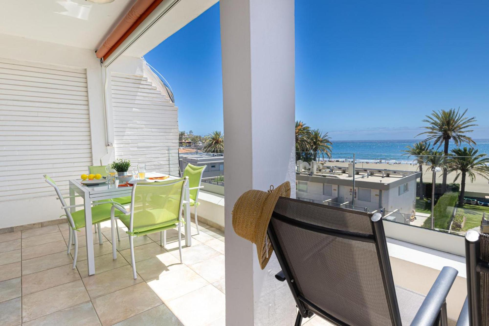 Apartamento Ático Puerto Chico con vistas a la Playa San Agustín Exterior foto